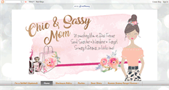 Desktop Screenshot of chicsassymom.com